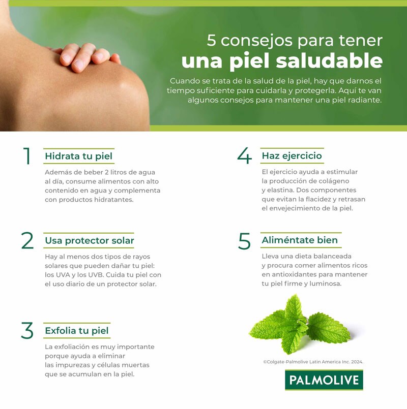 5 consejos para tener una piel saludable